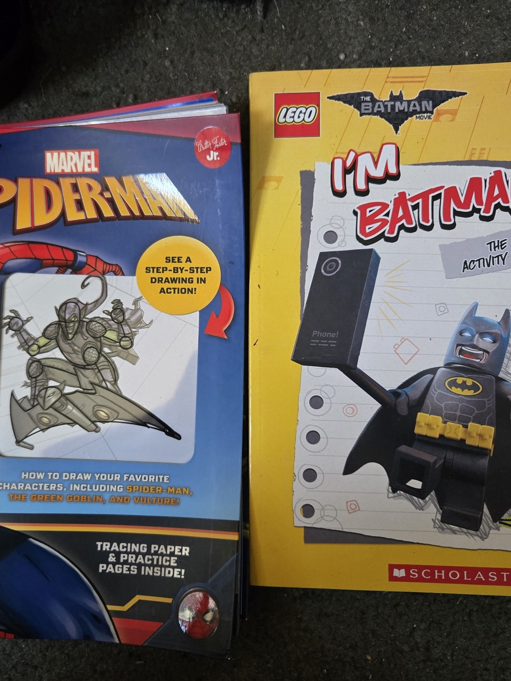 Lego Yellow Batman Activity Book